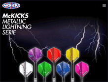 Tablet Screenshot of mckicks.com
